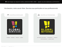 Tablet Screenshot of globalservices-rennes.fr